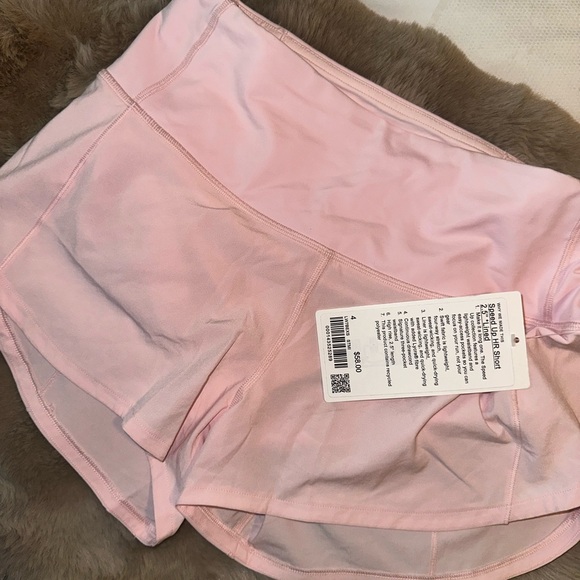 COPY - Brand new never worn before lululemon popular pastel pink athletic short… - Picture 4 of 5